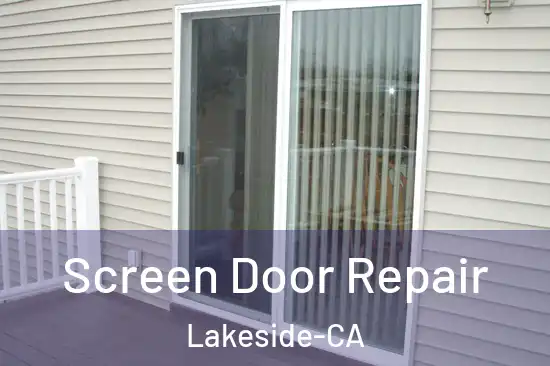  Screen Door Repair Lakeside-CA